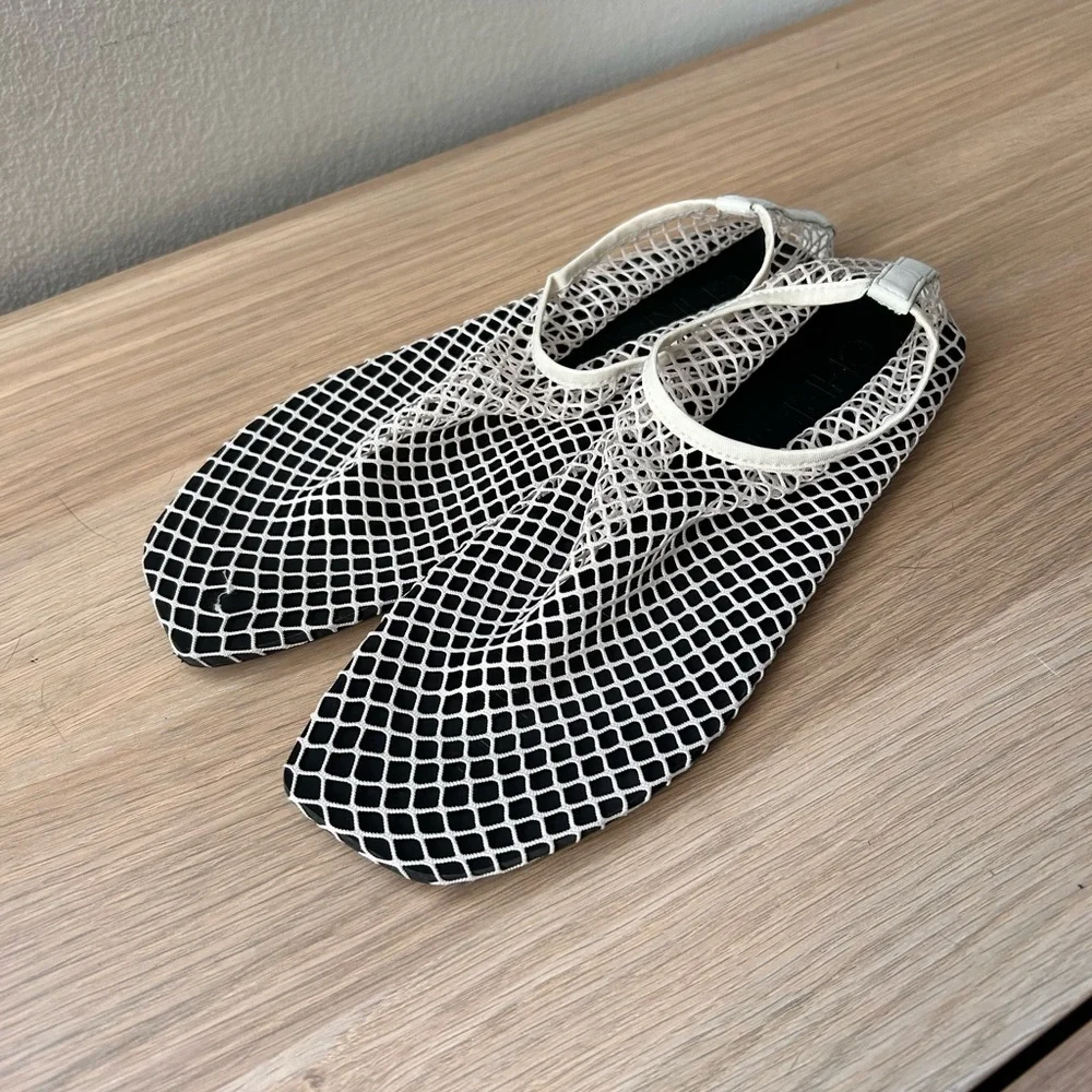 Christopher Esber Mesh Slip On Sandals